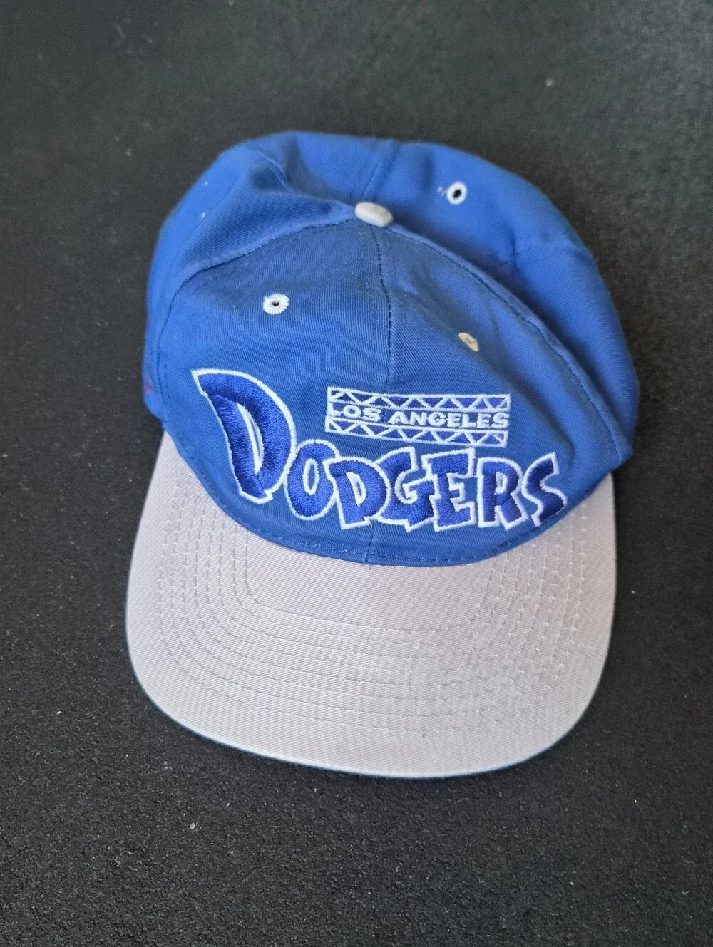 vintage ANNCO Los Angeles Dodgers tribal-style snapback hat